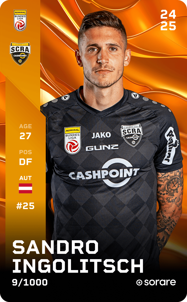 Sandro Ingolitsch 2024-25 • Limited 9/1000