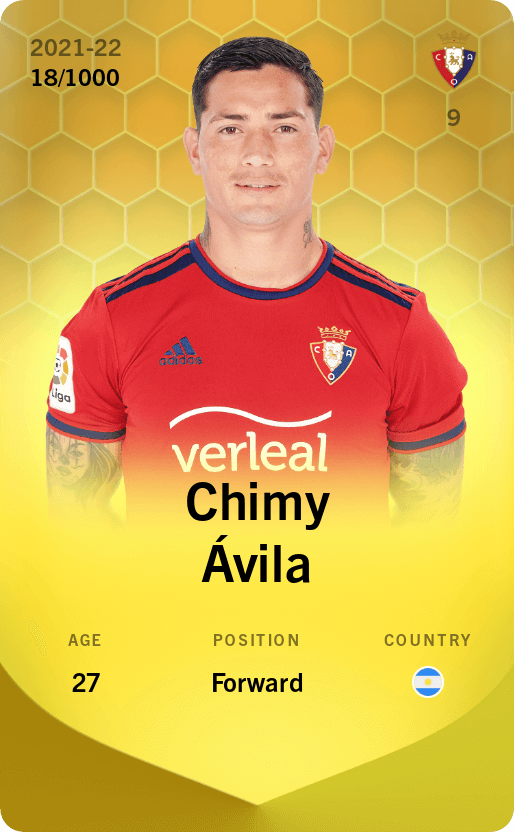 Chimy Ávila 2021-22 • Limited 18/1000