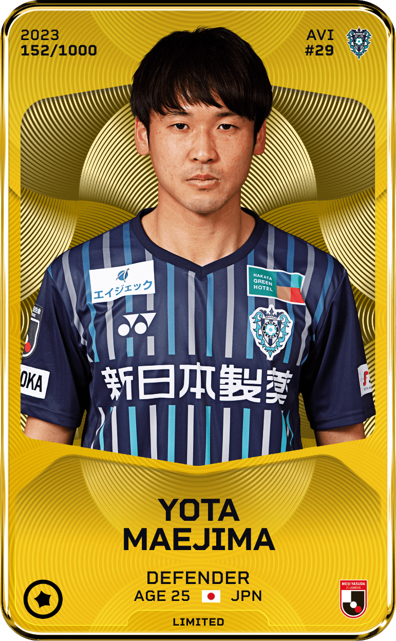 Yota Maejima 2023-24 • Limited 152/1000