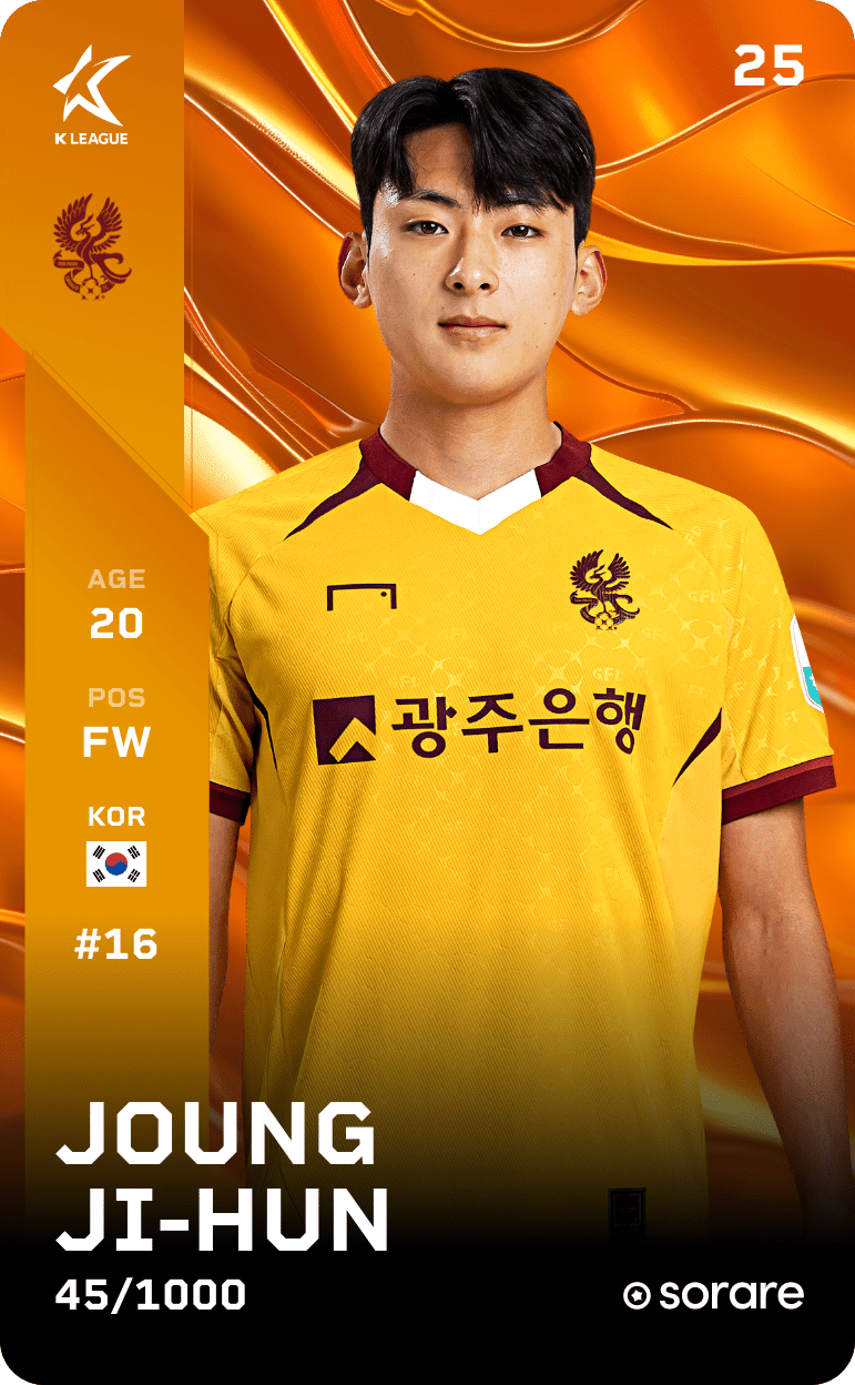 Jung Ji-Hun 2025-26 • Limited 45/1000