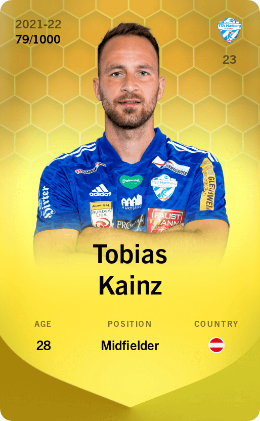 Tobias Kainz 2021-22 • Limited 79/1000