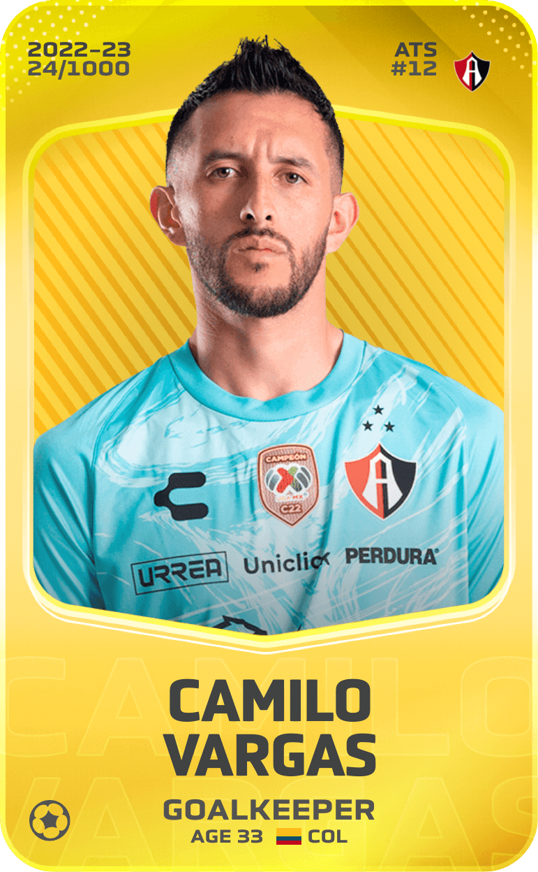 Camilo Vargas 2022-23 • Limited 24/1000