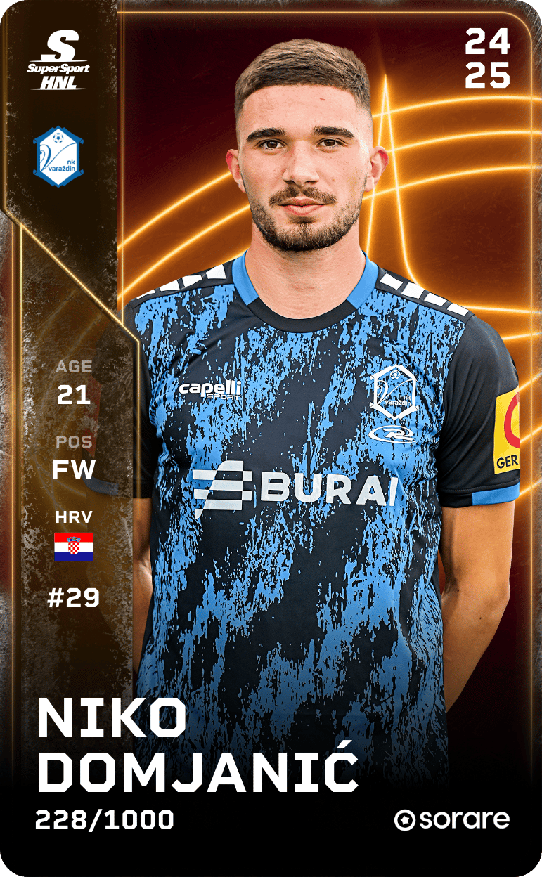 Niko Domjanić 2024-25 • Limited 228/1000