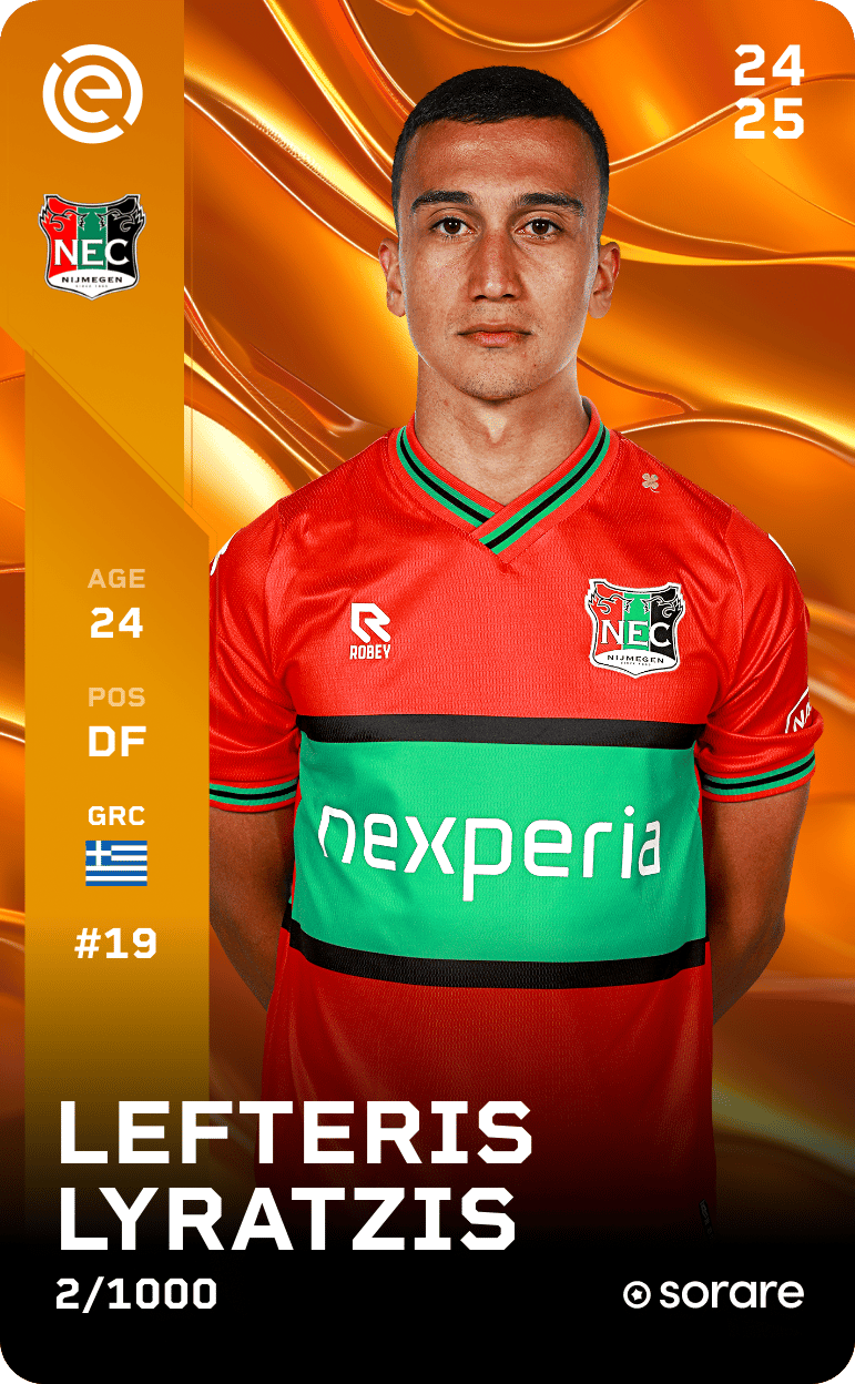 Lefteris Lyratzis 2024-25 • Limited 2/1000