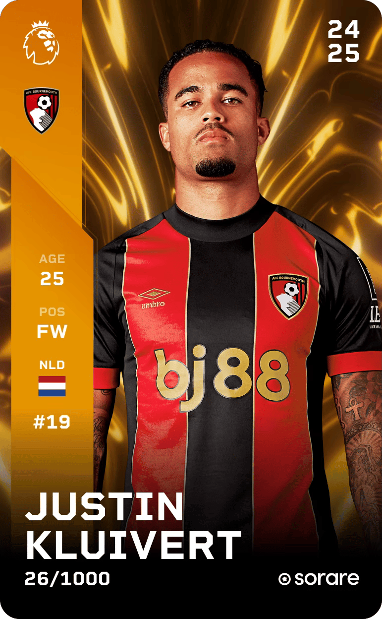 Justin Kluivert 2024-25 • Limited 26/1000