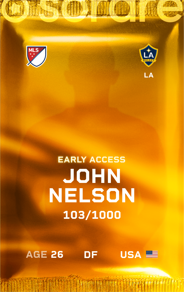 John Nelson 2025-26 • Limited 103/1000