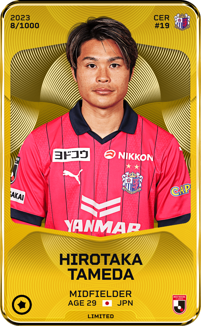 Hirotaka Tameda 2023-24 • Limited 8/1000