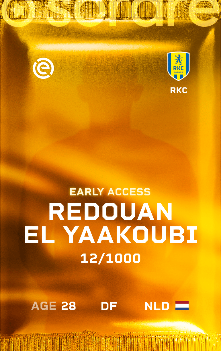 Redouan El Yaakoubi 2024-25 • Limited 12/1000
