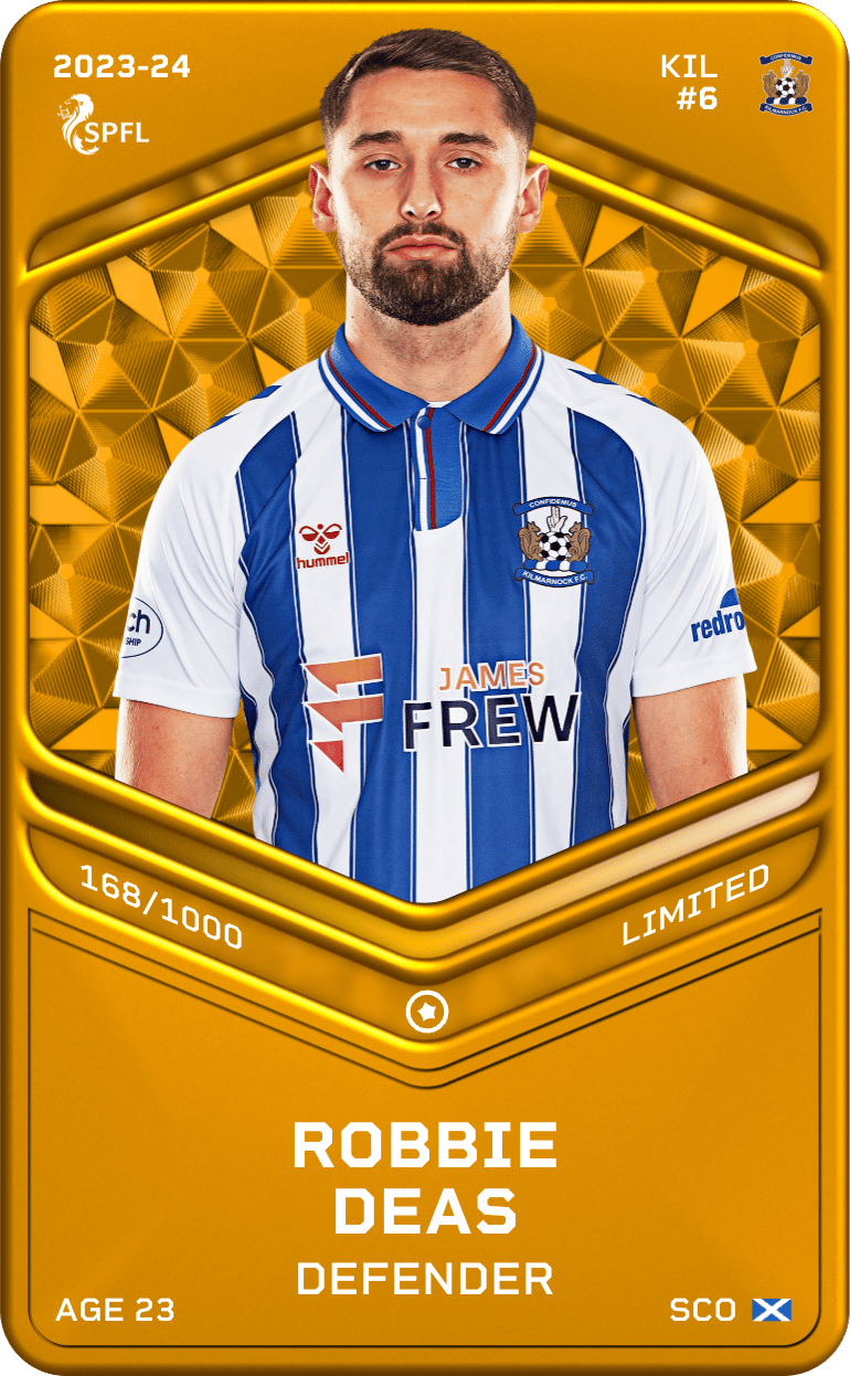 Robbie Deas 2023-24 • Limited 168/1000