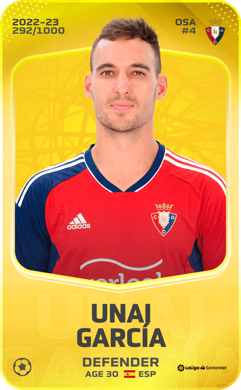 Unai García 2022-23 • Limited 292/1000