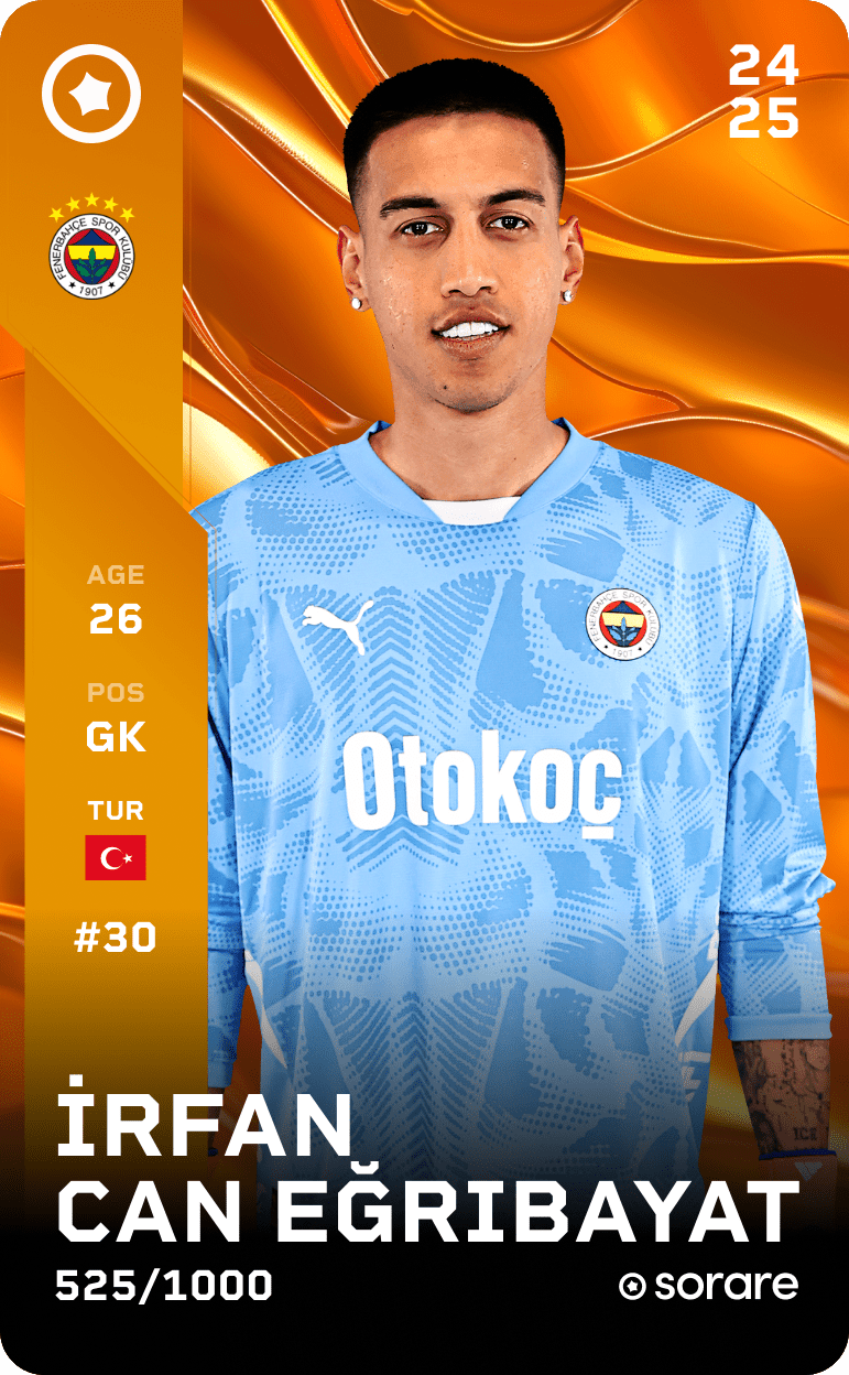 İrfan Can Eğribayat 2024-25 • Limited 525/1000