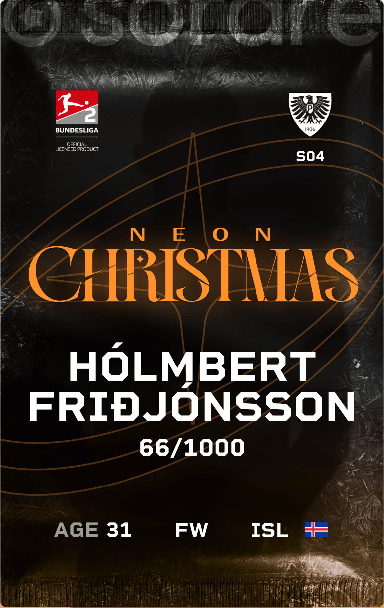 Hólmbert Friðjónsson 2024-25 • Limited 66/1000
