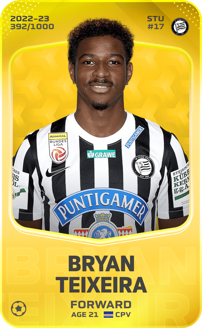 Bryan Teixeira 2022-23 • Limited 392/1000