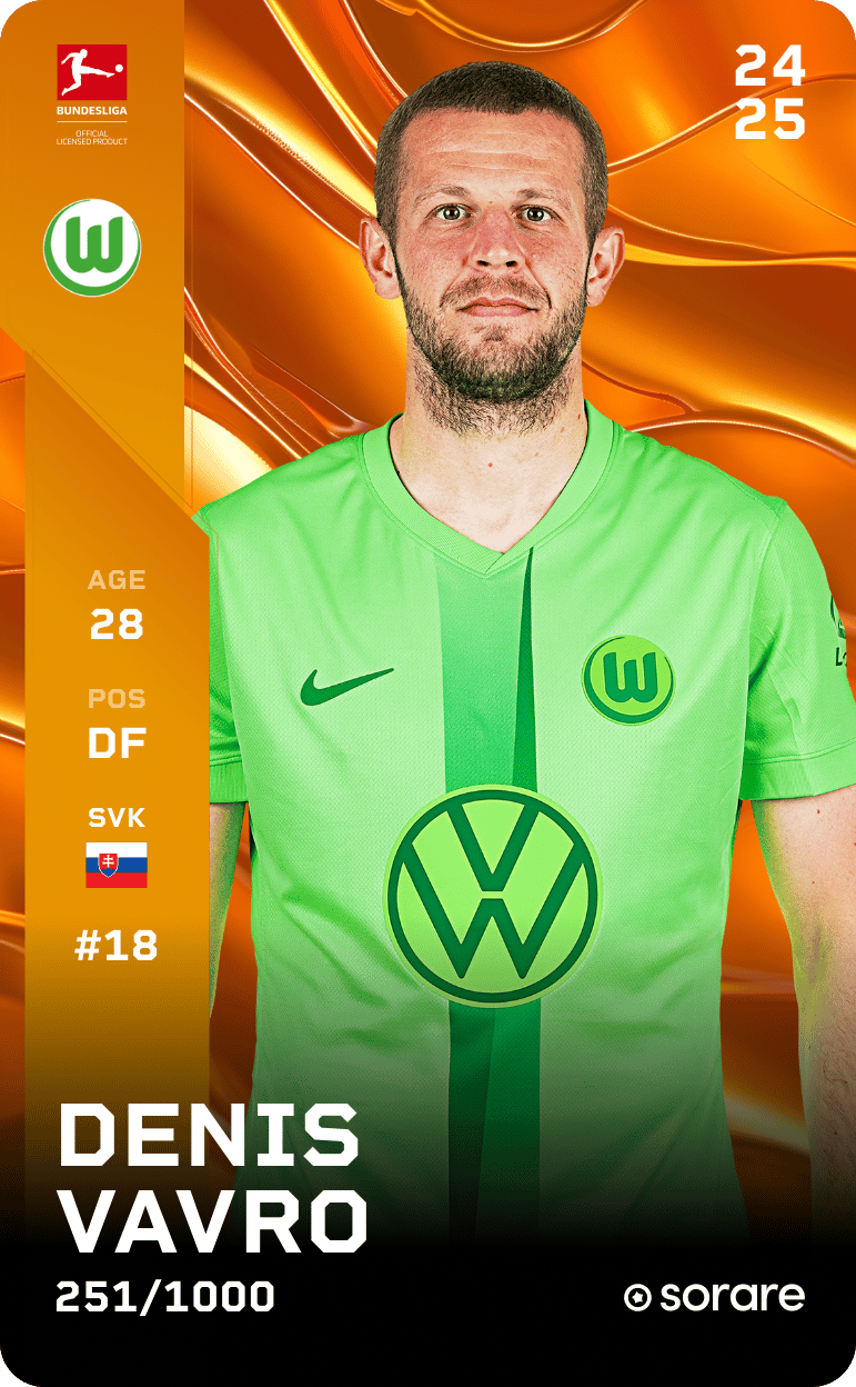 Denis Vavro 2024-25 • Limited 251/1000