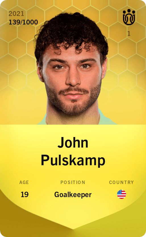 John Pulskamp 2021-22 • Limited 139/1000
