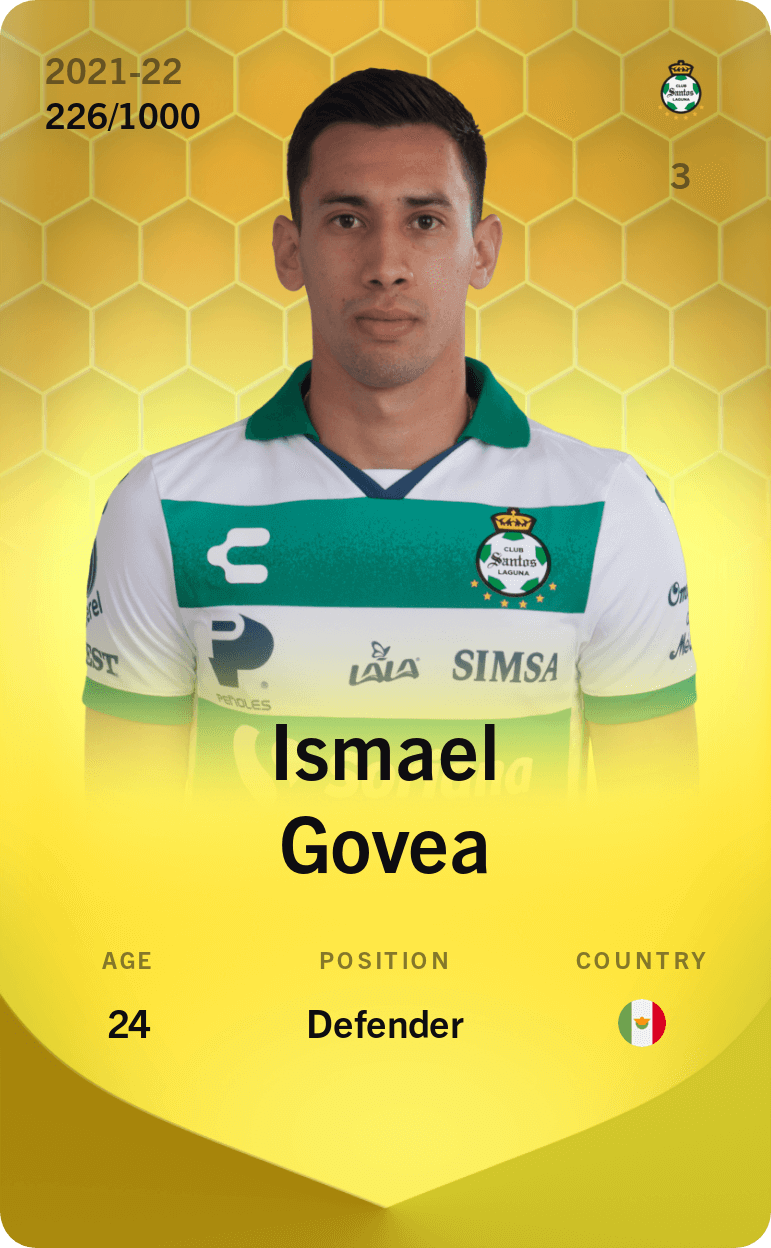 Ismael Govea 2021-22 • Limited 226/1000