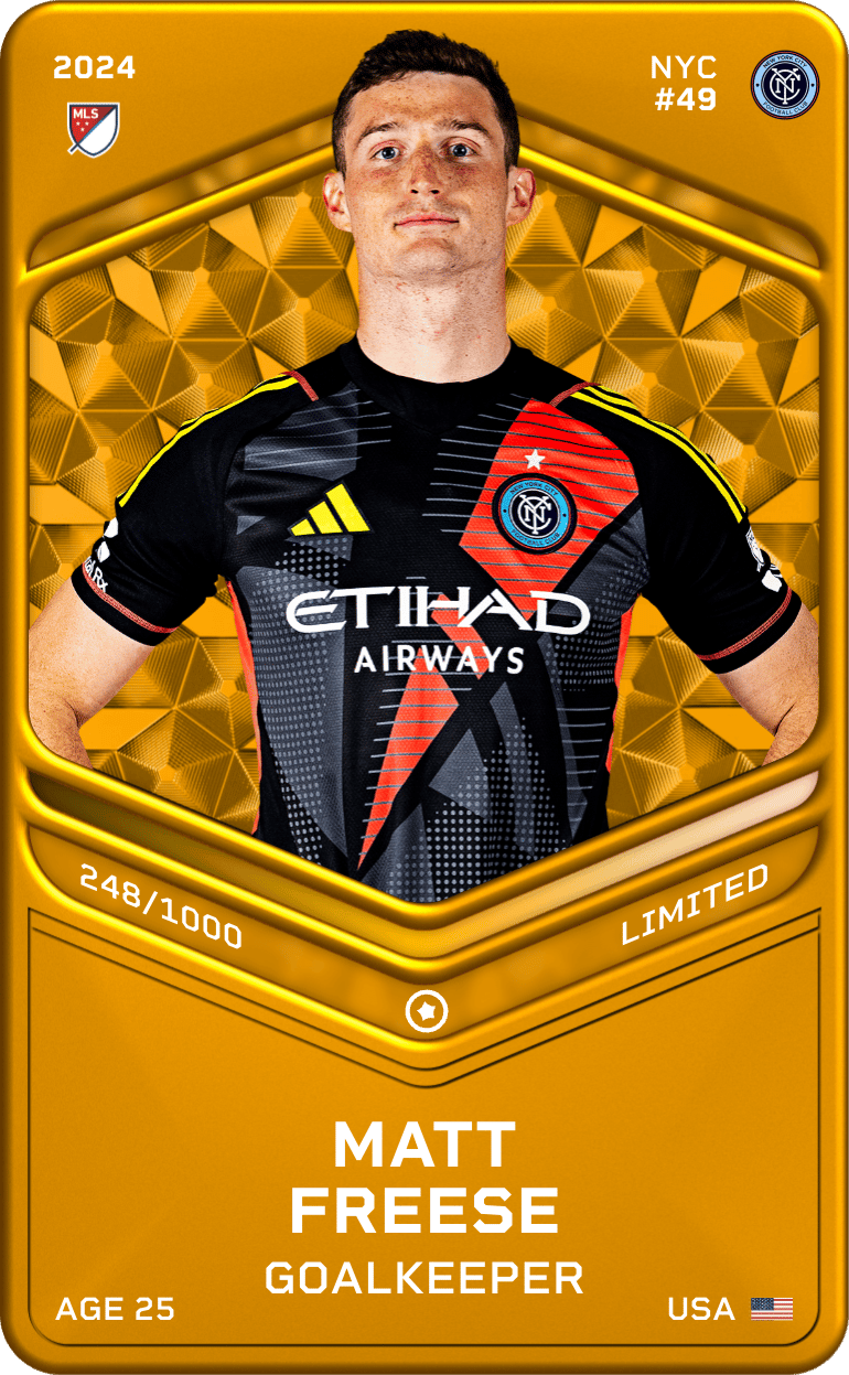 Matt Freese 2024-25 • Limited 248/1000