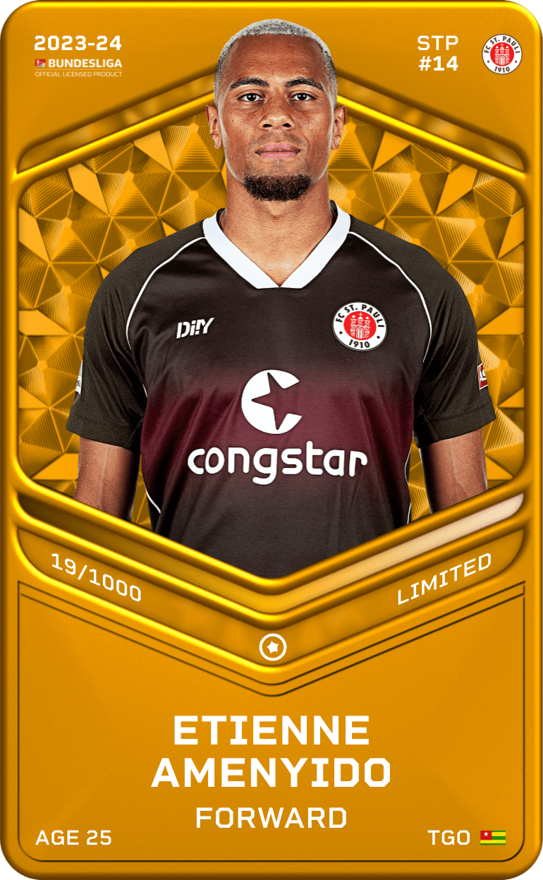 Etienne Amenyido 2023-24 • Limited 19/1000