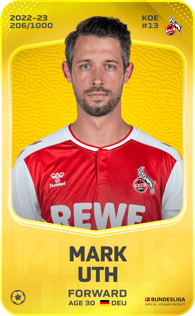 Mark Uth 2022-23 • Limited 206/1000
