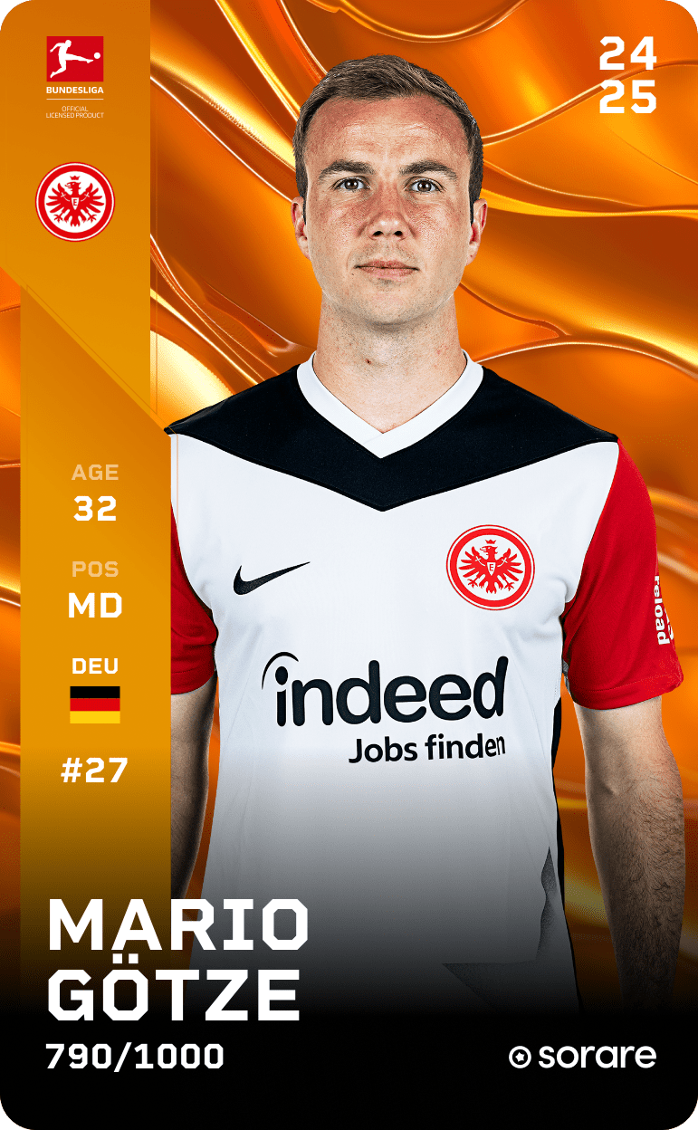 Mario Götze 2024-25 • Limited 790/1000