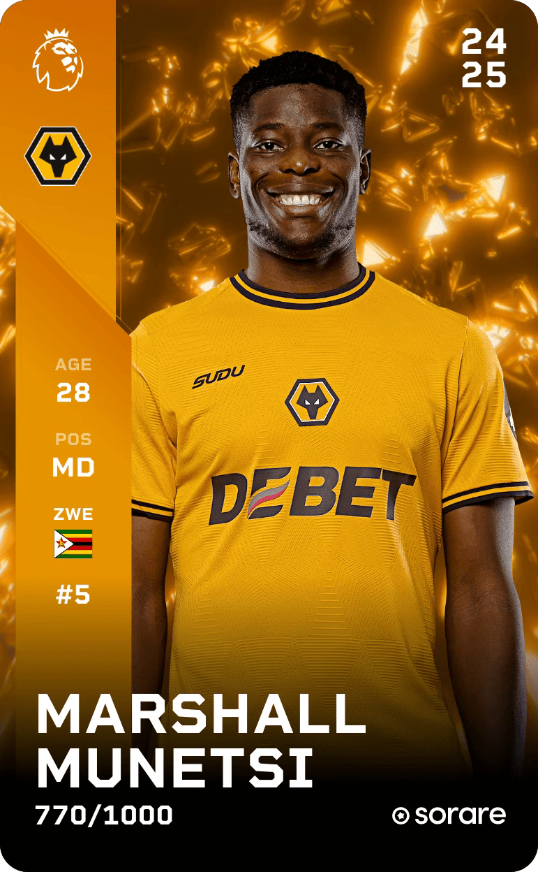 Marshall Munetsi 2024-25 • Limited 770/1000