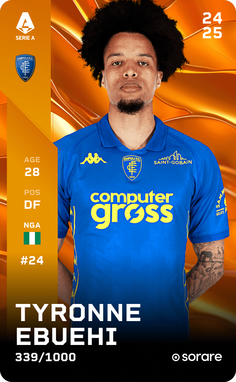 Tyronne Ebuehi 2024-25 • Limited 339/1000