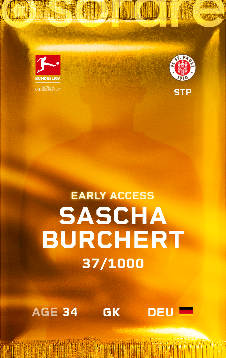 Sascha Burchert 2024-25 • Limited 37/1000