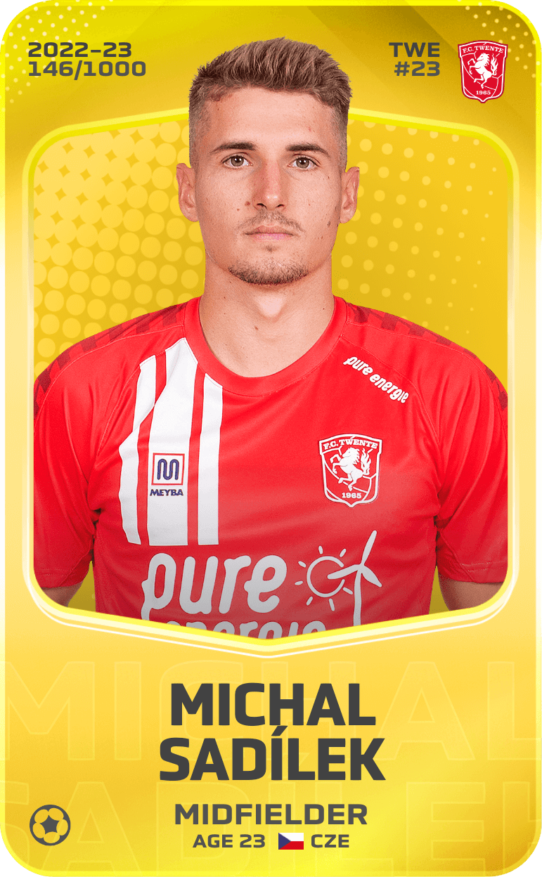 Michal Sadílek 2022-23 • Limited 146/1000