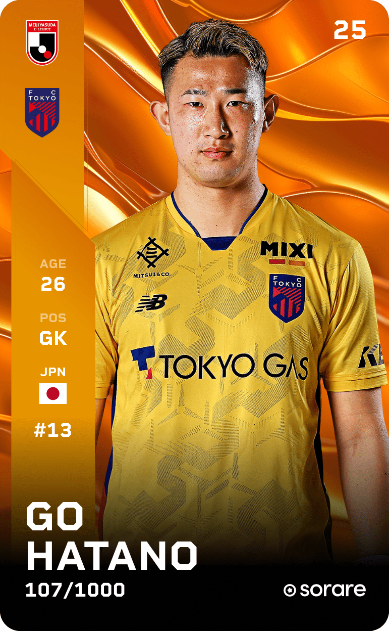 Go Hatano 2025-26 • Limited 107/1000
