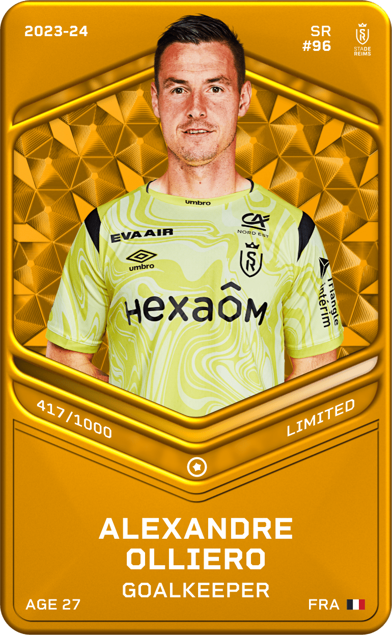 Alexandre Olliero 2023-24 • Limited 417/1000