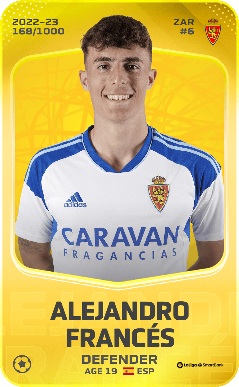 Alejandro Francés 2022-23 • Limited 168/1000