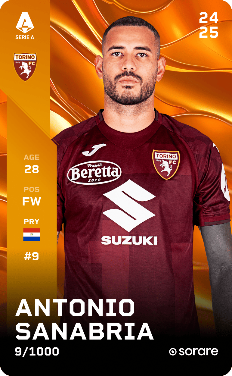 Antonio Sanabria 2024-25 • Limited 9/1000