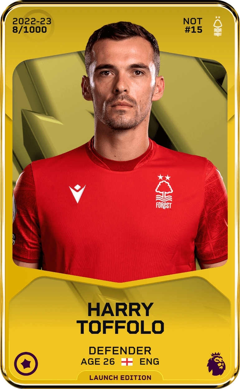 Harry Toffolo 2022-23 • Limited 8/1000