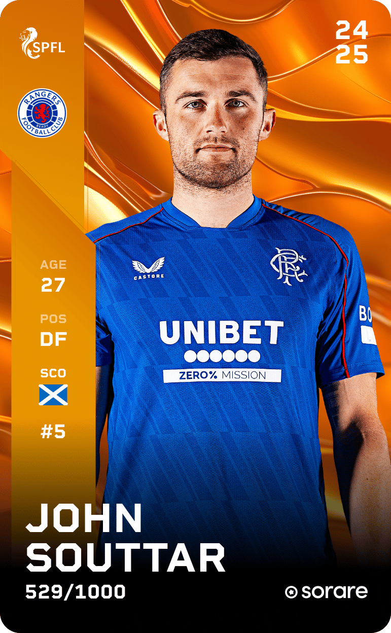 John Souttar 2024-25 • Limited 529/1000