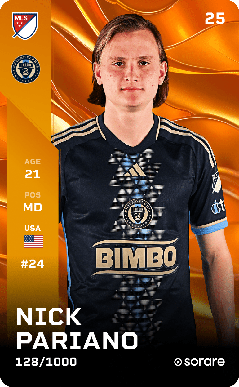 Nicholas Pariano 2025-26 • Limited 128/1000