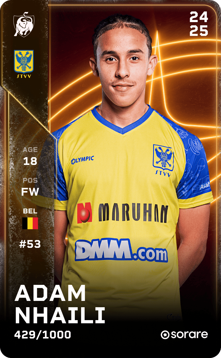 Adam Nhaili 2024-25 • Limited 429/1000