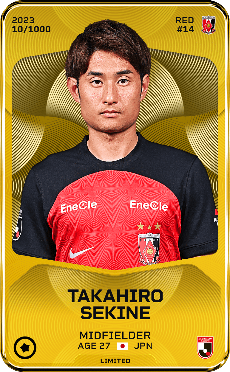 Takahiro Sekine 2023-24 • Limited 10/1000
