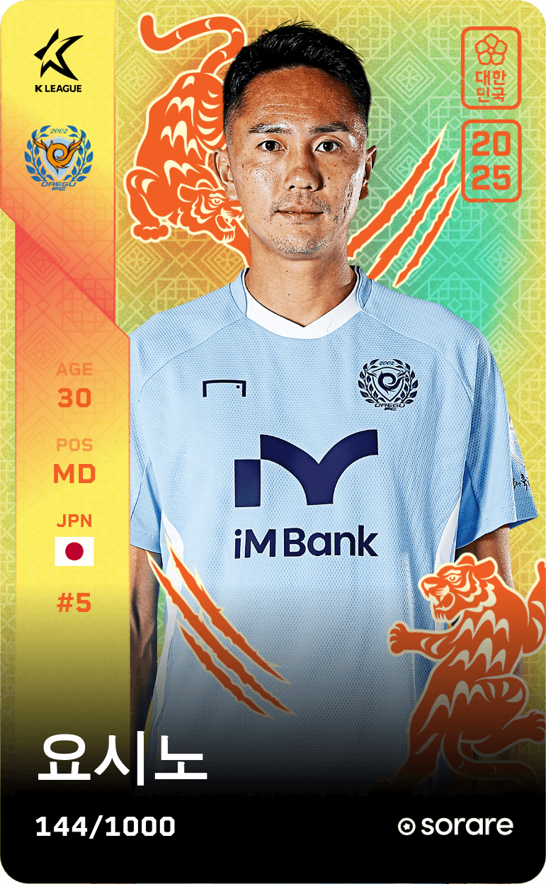 Kyohei Yoshino 2025-26 • Limited 144/1000