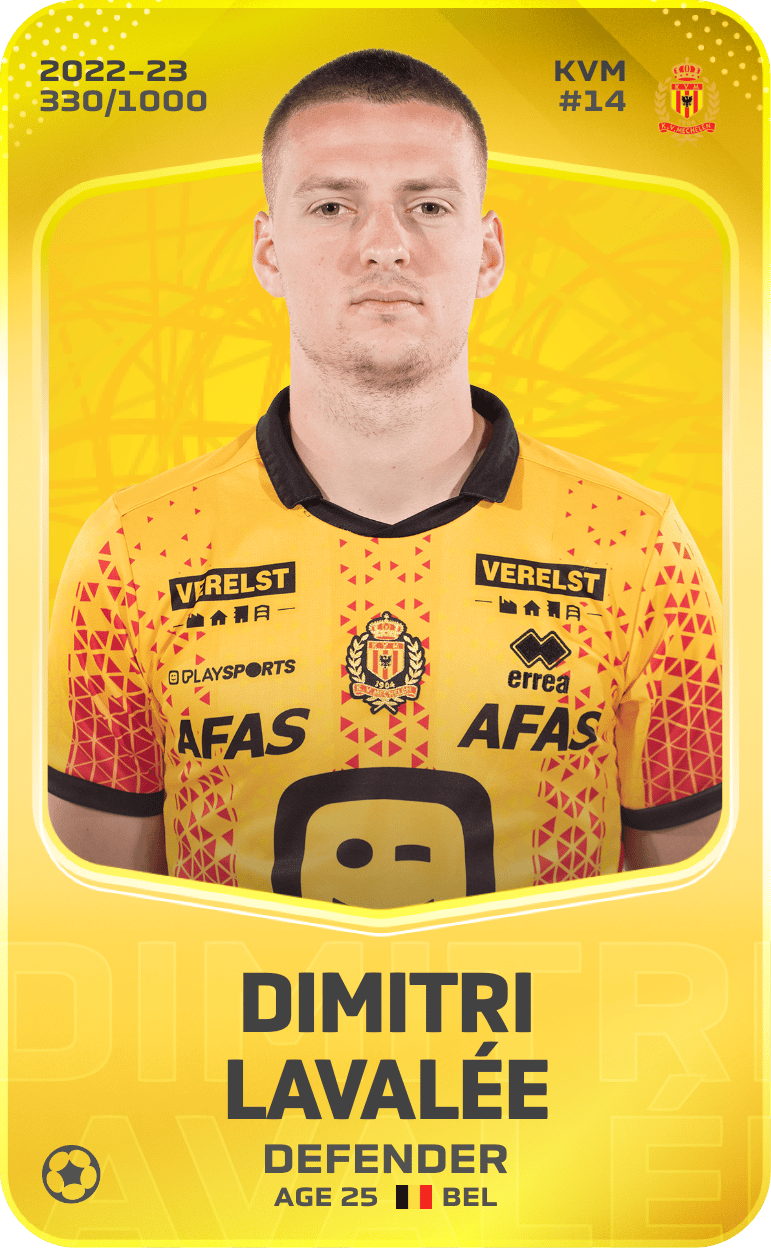 Dimitri Lavalée 2022-23 • Limited 330/1000