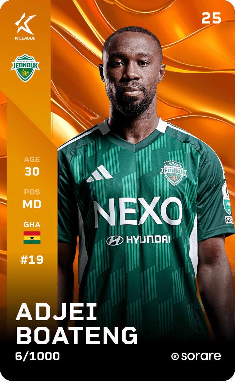 BOATENG 2025-26 • Limited 6/1000
