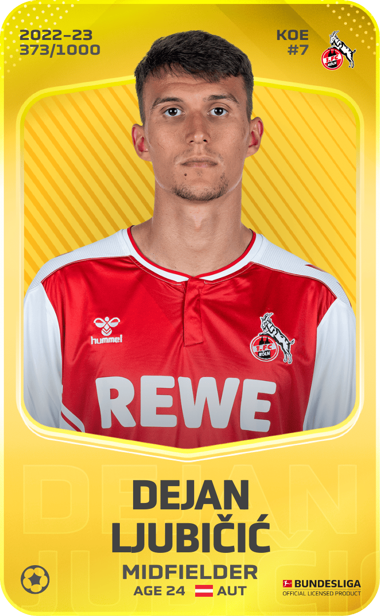 Dejan Ljubičić 2022-23 • Limited 373/1000