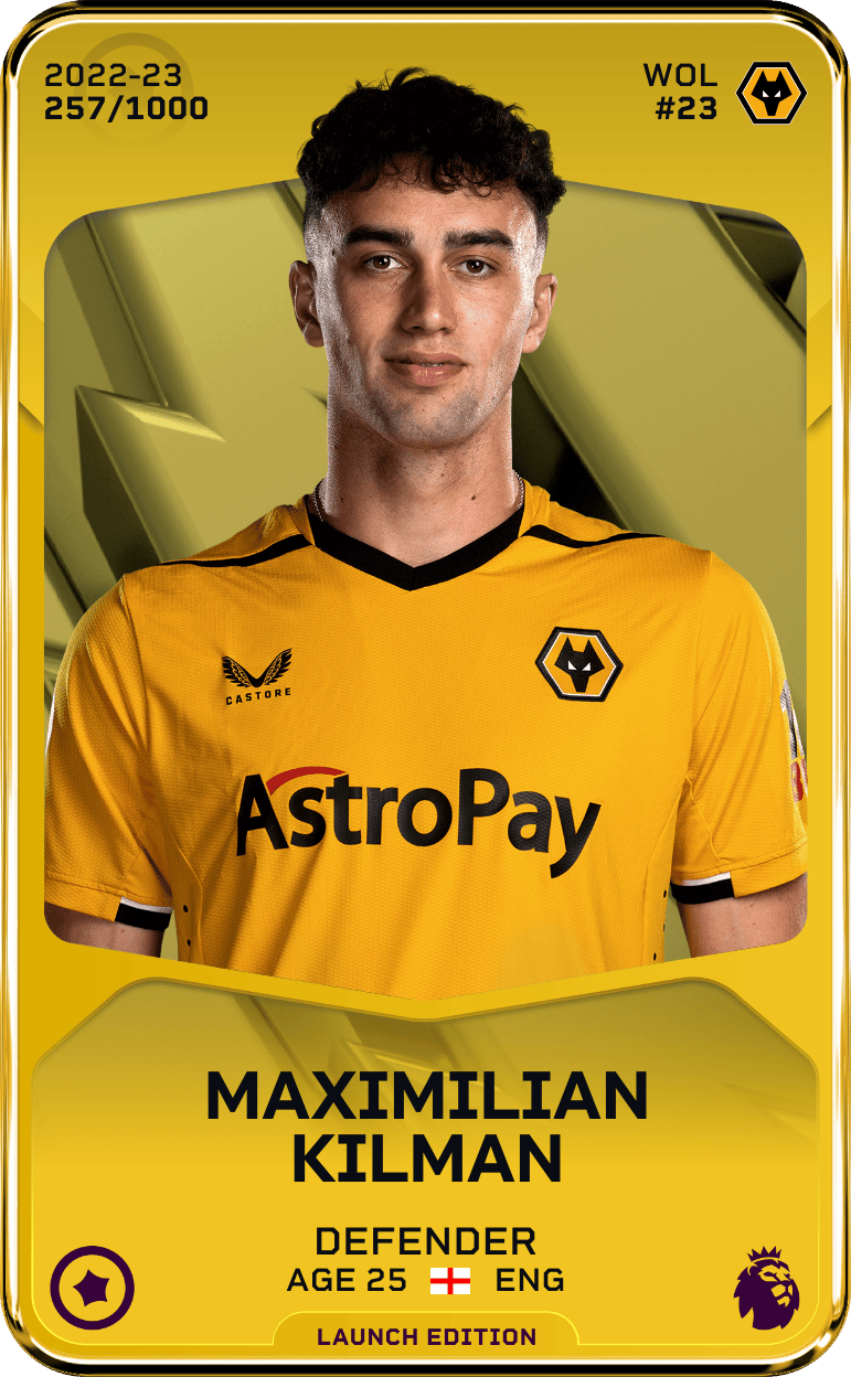 Maximilian Kilman 2022-23 • Limited 257/1000