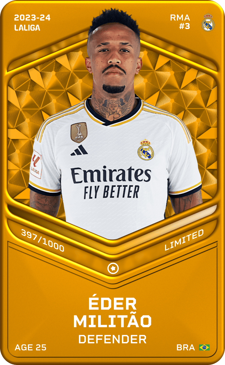 Éder Militão 2023-24 • Limited 397/1000