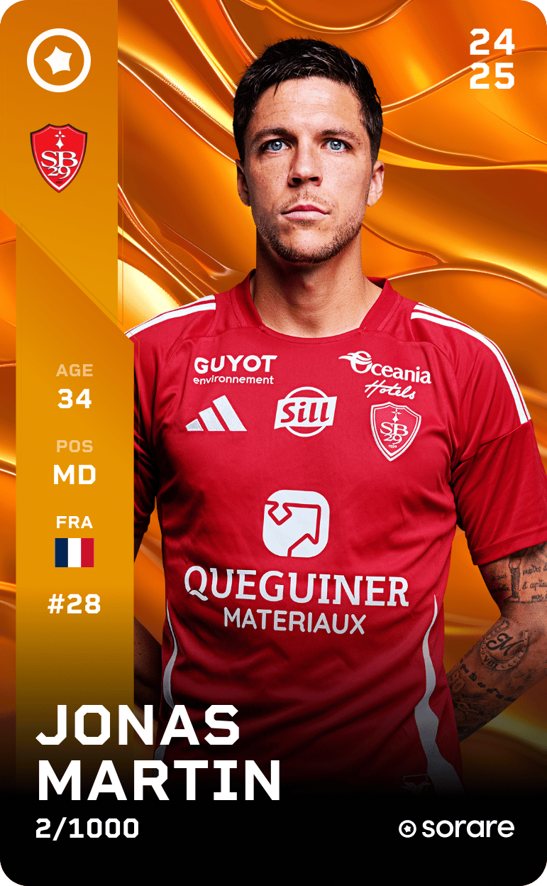 Jonas Martin 2024-25 • Limited 2/1000