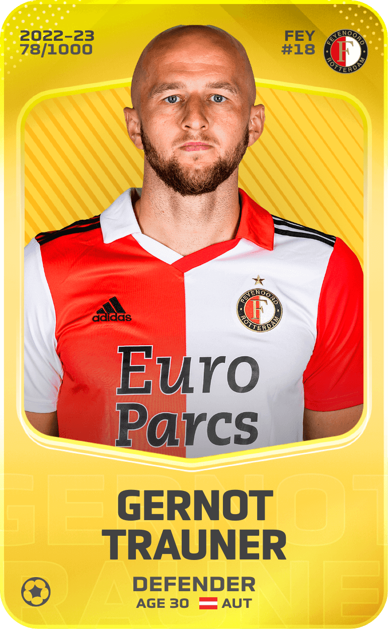 Gernot Trauner 2022-23 • Limited 78/1000
