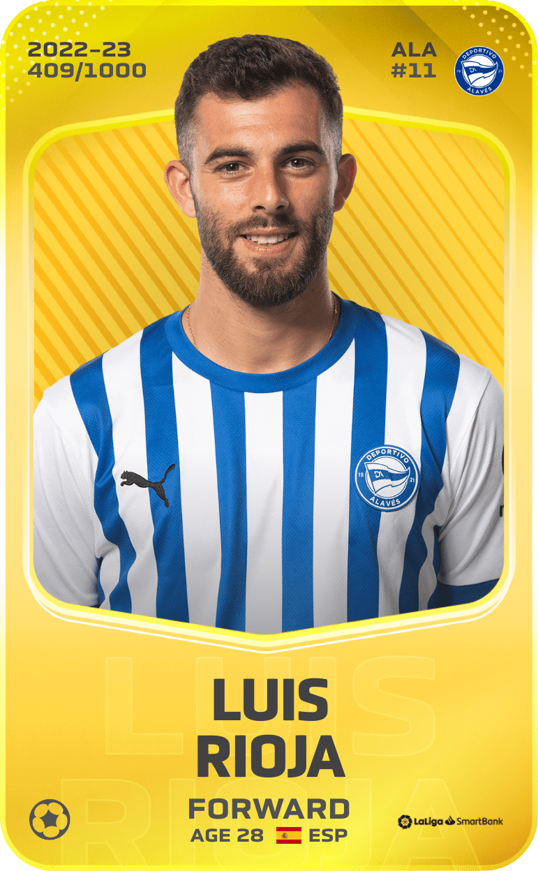 Luis Rioja 2022-23 • Limited 409/1000