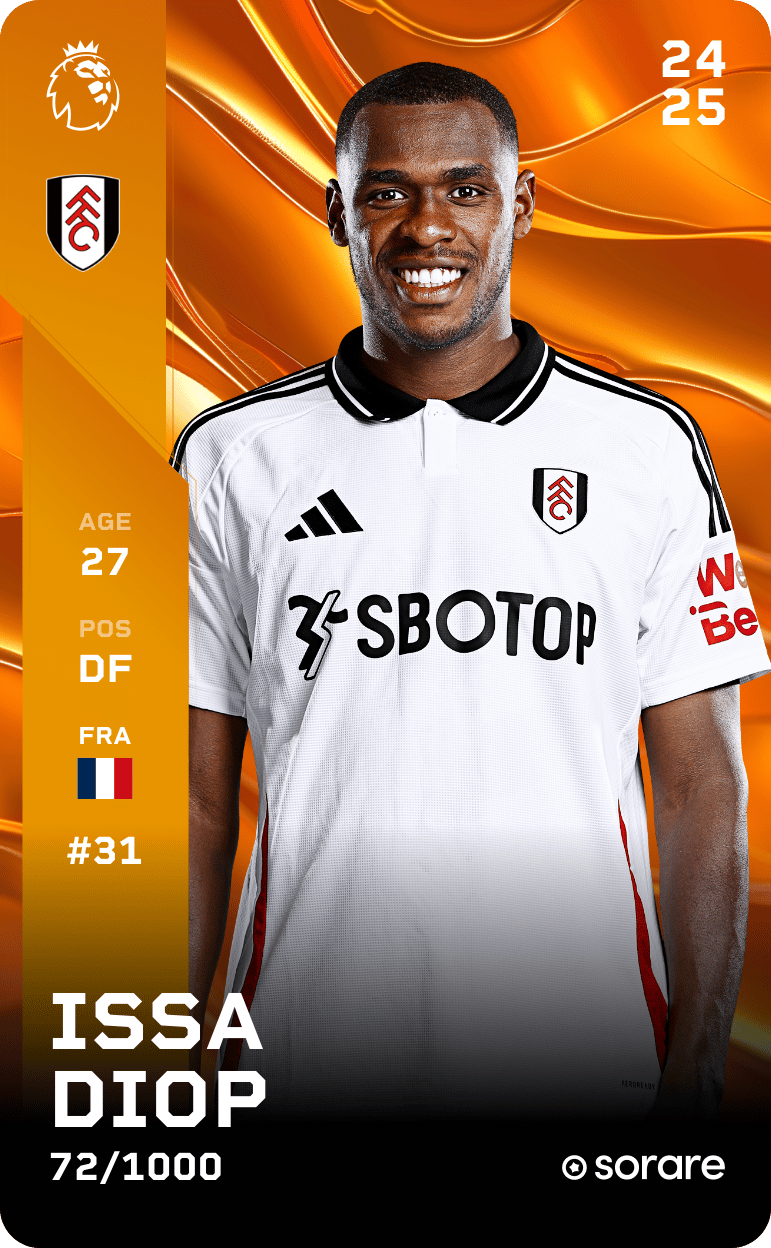 Issa Diop 2024-25 • Limited 72/1000