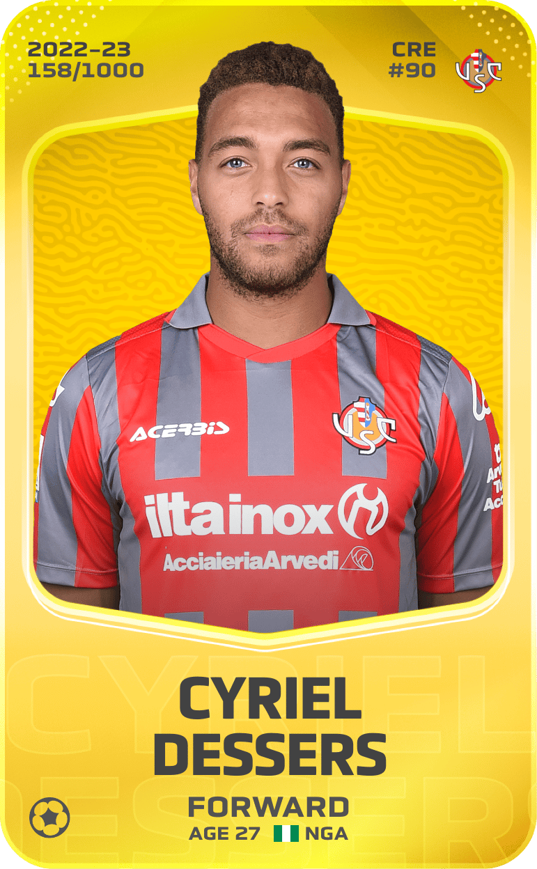 Cyriel Dessers 2022-23 • Limited 158/1000