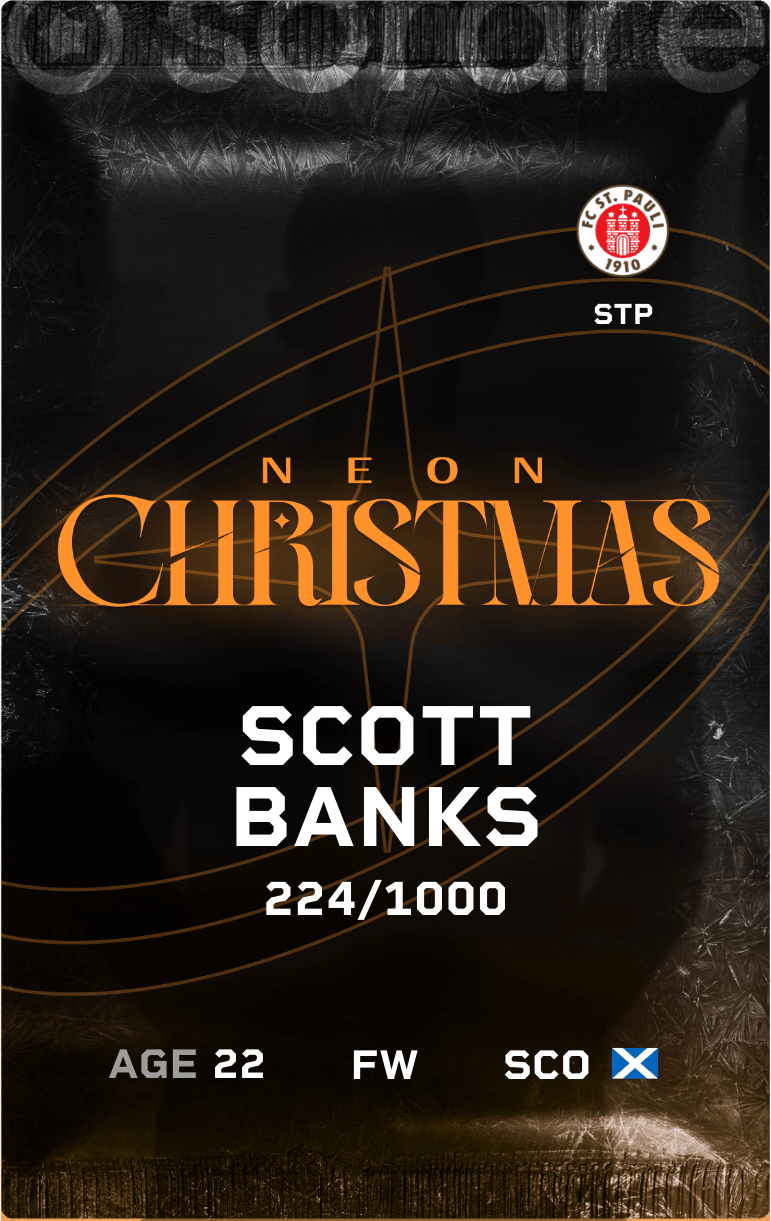 Scott Banks 2024-25 • Limited 224/1000