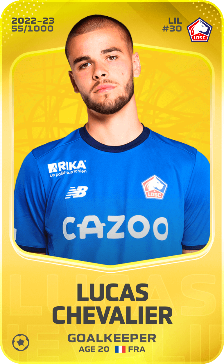 Lucas Chevalier 2022-23 • Limited 55/1000